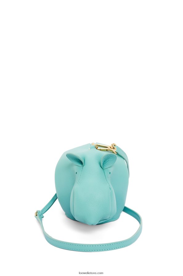 Loewe moterys Hippo krepšys iš klasikinės blauzdos odos šviežių mėtų BZ26XN392