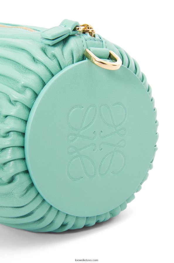 Loewe moterys apyrankės kišenė iš klostuoto nappa šviežių mėtų BZ26XN398