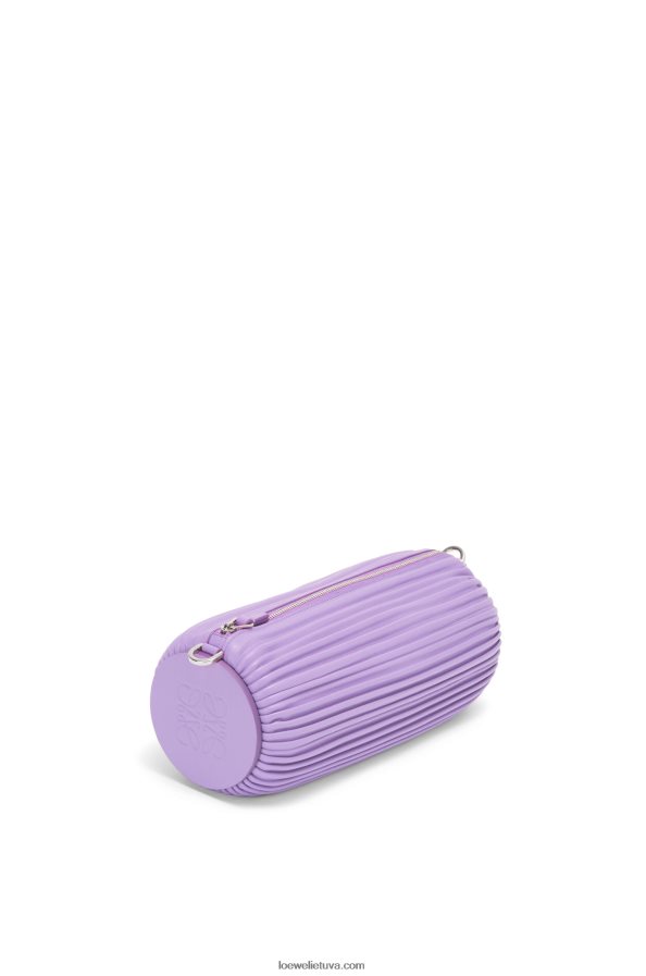 Loewe moterys apyrankės kišenė iš klostuoto nappa šviesiai violetinė BZ26XN376