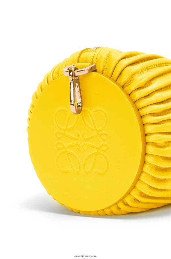 Loewe moterys apyrankės maišelis iš Nappa blauzdos odos citrina BZ26XN589