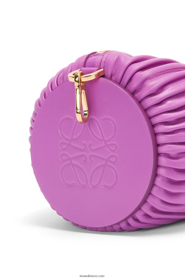 Loewe moterys apyrankės maišelis iš Nappa blauzdos odos ryškiai violetinė BZ26XN598