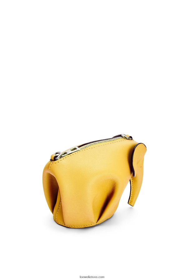 Loewe moterys dramblio maišelis iš klasikinės blauzdos odos geltona BZ26XN557