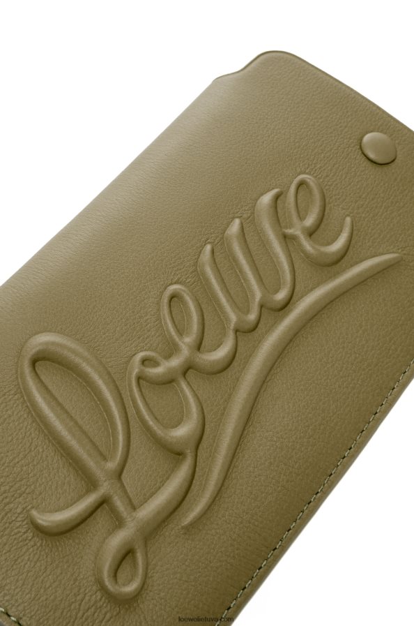 Loewe moterys kilpinis maišelis iš klasikinės blauzdos odos alyvuogių BZ26XN595