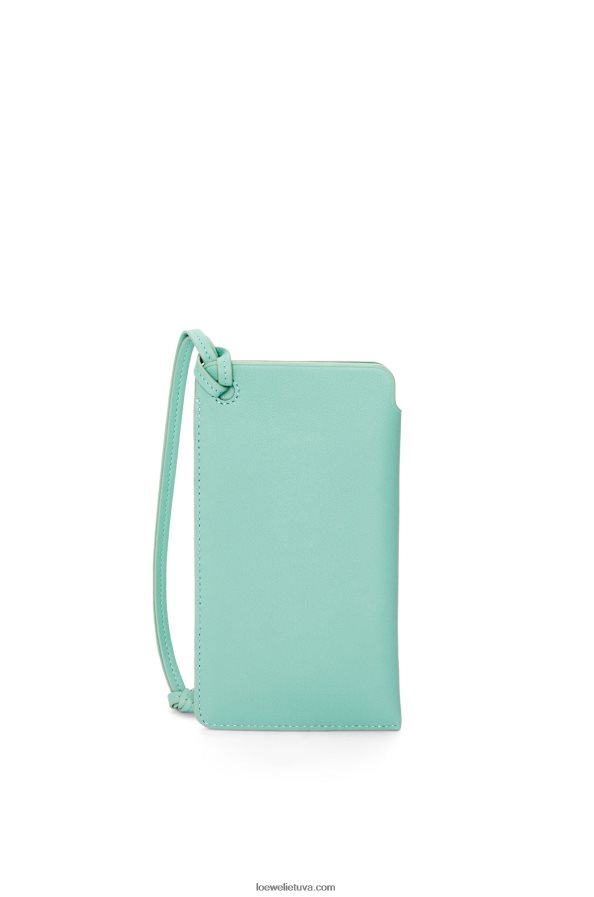 Loewe moterys kilpinis maišelis iš klasikinės blauzdos odos šviežių mėtų BZ26XN594