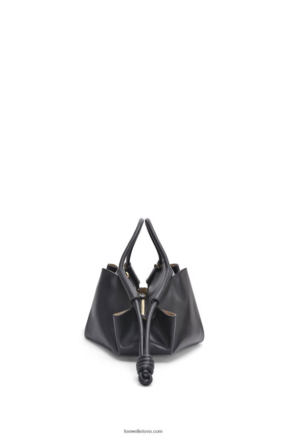 Loewe moterys Paseo krepšys iš blizgios nappa veršiuko odos juodas BZ26XN538