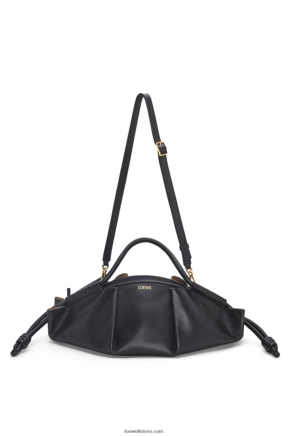 Loewe moterys Paseo krepšys iš blizgios nappa veršiuko odos juodas BZ26XN538