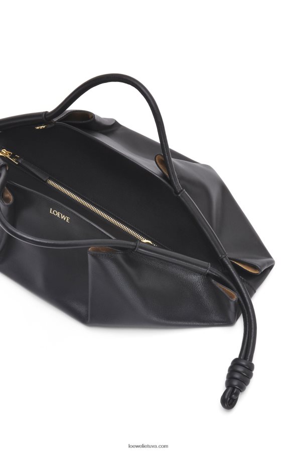 Loewe moterys Paseo krepšys iš blizgios nappa veršiuko odos juodas BZ26XN538