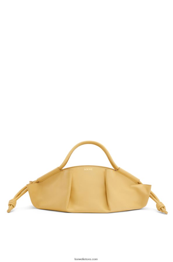 Loewe moterys Paseo krepšys iš blizgios nappa veršiuko odos tamsus sviestas BZ26XN352