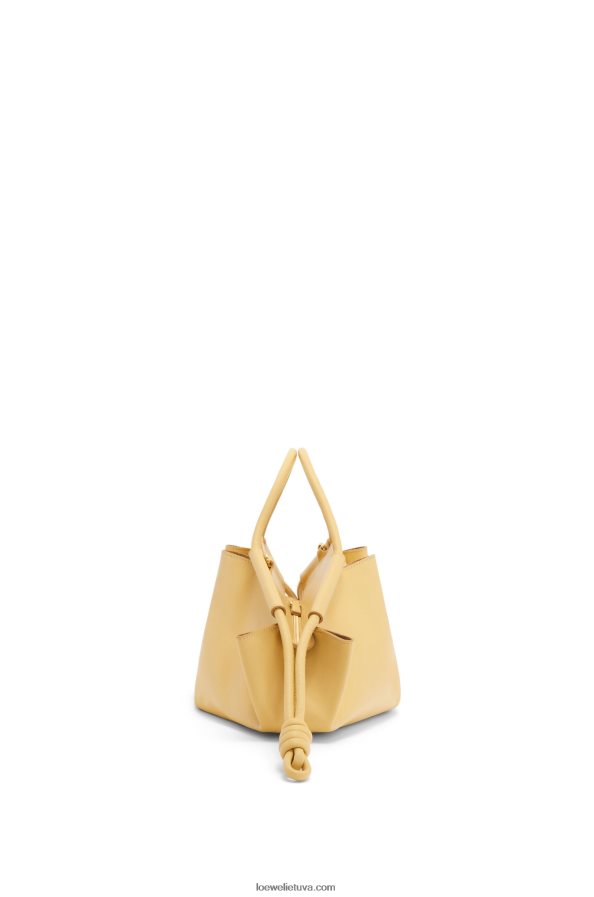 Loewe moterys Paseo krepšys iš blizgios nappa veršiuko odos tamsus sviestas BZ26XN352