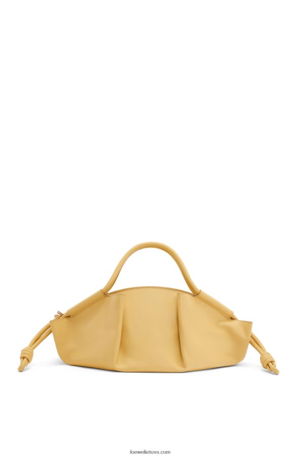 Loewe moterys Paseo krepšys iš blizgios nappa veršiuko odos tamsus sviestas BZ26XN352