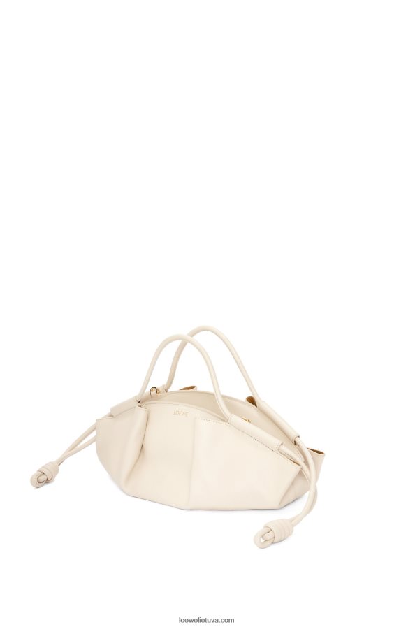 Loewe moterys mažas paseo krepšys iš blizgios nappa veršiuko odos angora BZ26XN345