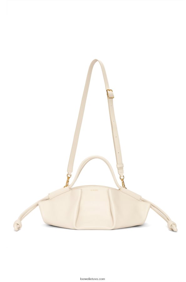 Loewe moterys mažas paseo krepšys iš blizgios nappa veršiuko odos angora BZ26XN345