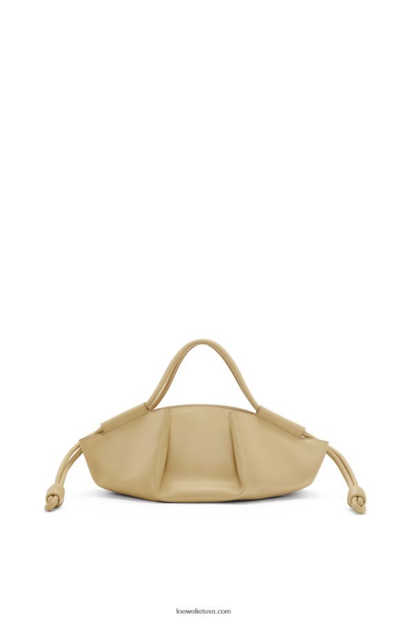 Loewe moterys mažas paseo krepšys iš blizgios nappa veršiuko odos molio žalia BZ26XN350