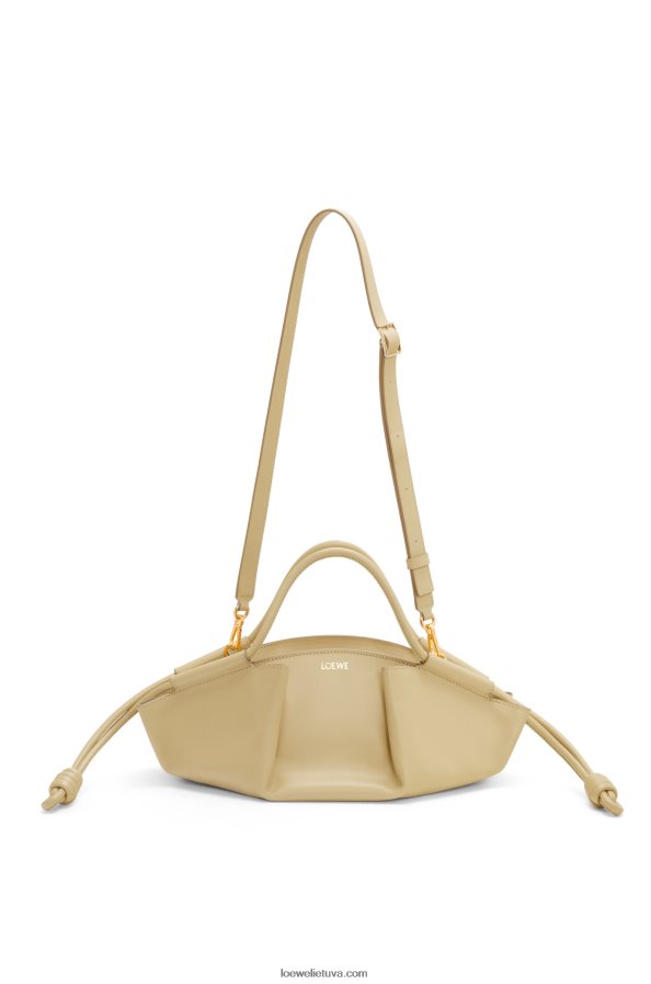 Loewe moterys mažas paseo krepšys iš blizgios nappa veršiuko odos molio žalia BZ26XN350
