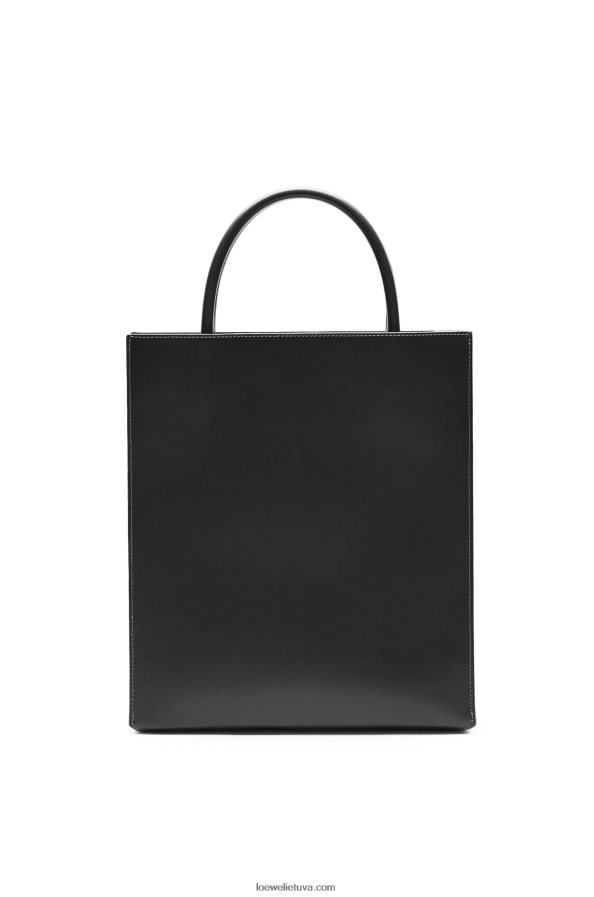 Loewe moterys Standartinis A4 dėklas iš glotnios blauzdos odos juodas BZ26XN117