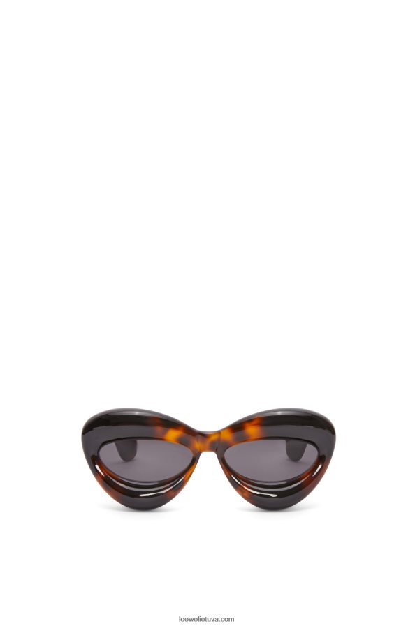 Loewe moterys Nailono pripūsti akiniai nuo saulės havana BZ26XN1422