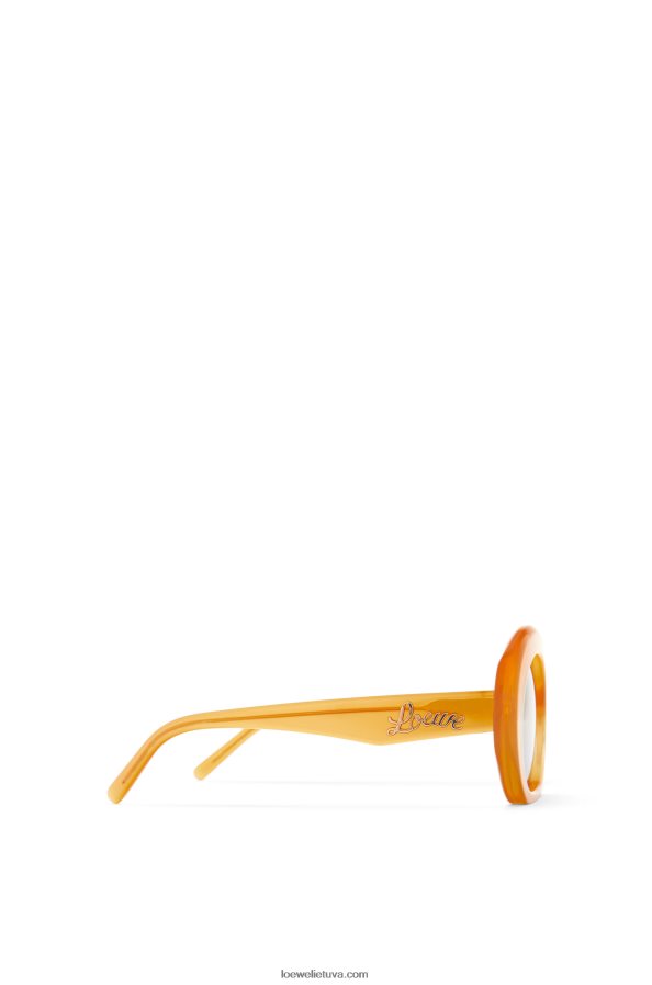 Loewe moterys Pusmėnulio akiniai nuo saulės acetato medus BZ26XN1503