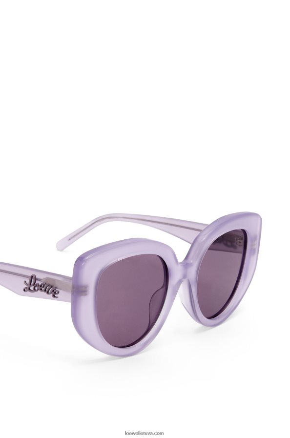 Loewe moterys acetato akiniai nuo saulės alyvinė BZ26XN1509