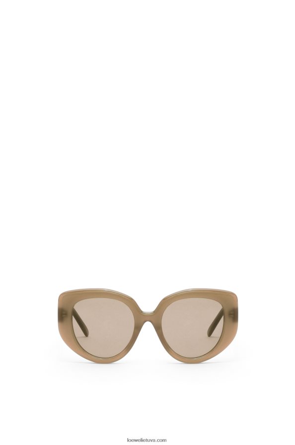 Loewe moterys acetato akiniai nuo saulės ruda žalia BZ26XN1496