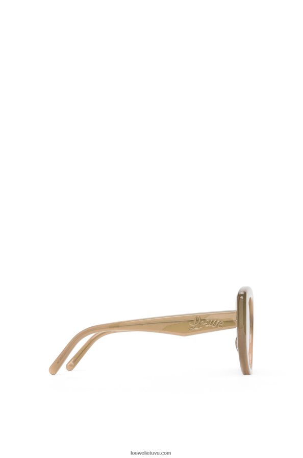 Loewe moterys acetato akiniai nuo saulės ruda žalia BZ26XN1496
