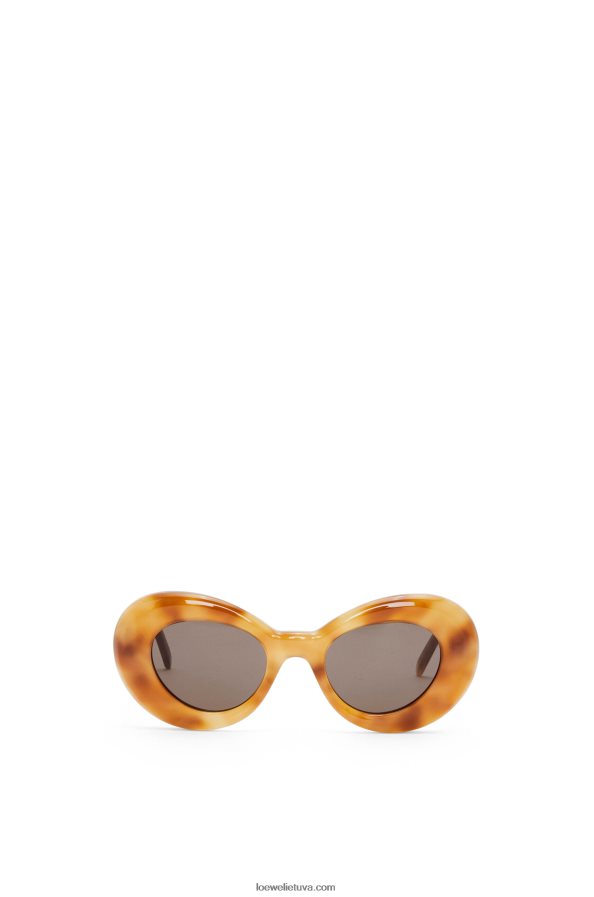 Loewe moterys acetato akiniai nuo saulės šviesi havana BZ26XN1433