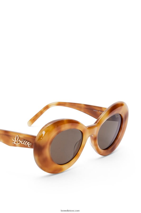Loewe moterys acetato akiniai nuo saulės šviesi havana BZ26XN1433
