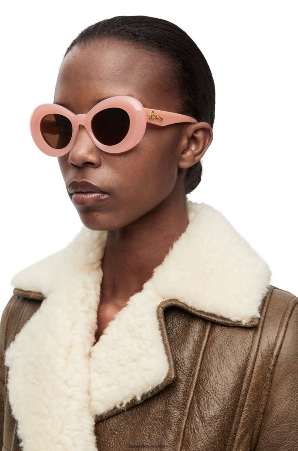 Loewe moterys acetato akiniai nuo saulės šviesiai rožinė BZ26XN1434