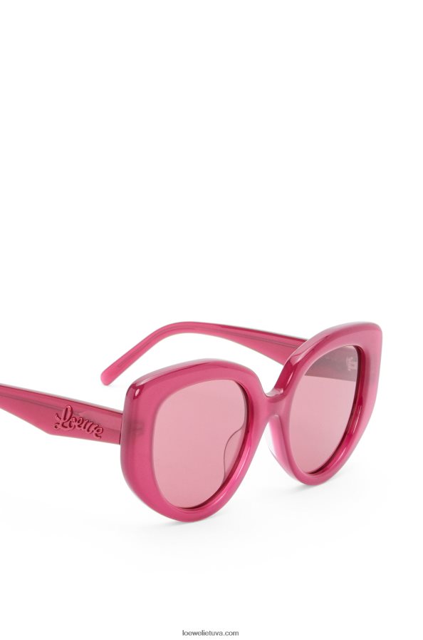 Loewe moterys acetato akiniai nuo saulės vyšnia BZ26XN1507
