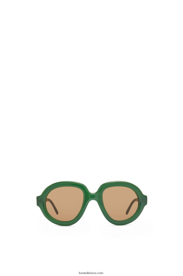Loewe moterys acetato aviatoriaus akiniai nuo saulės žalias ss23 BZ26XN1488