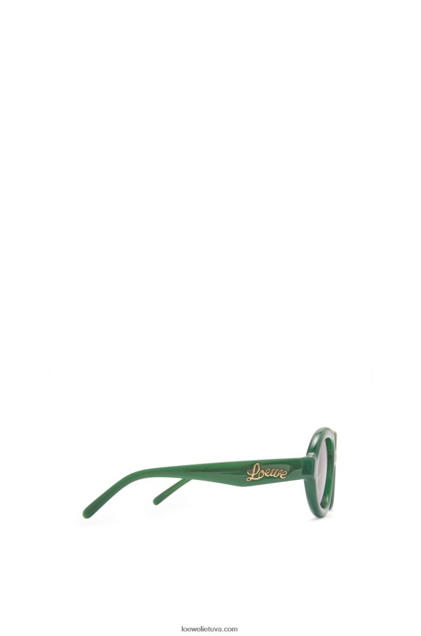 Loewe moterys acetato aviatoriaus akiniai nuo saulės žalias ss23 BZ26XN1488