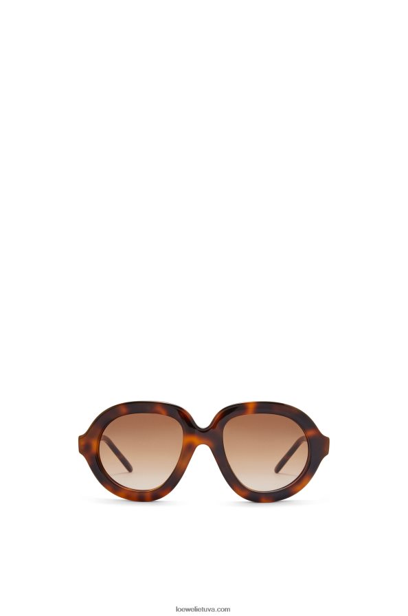 Loewe moterys acetato aviatoriaus akiniai nuo saulės havana BZ26XN1487