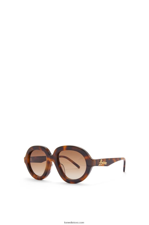 Loewe moterys acetato aviatoriaus akiniai nuo saulės havana BZ26XN1487
