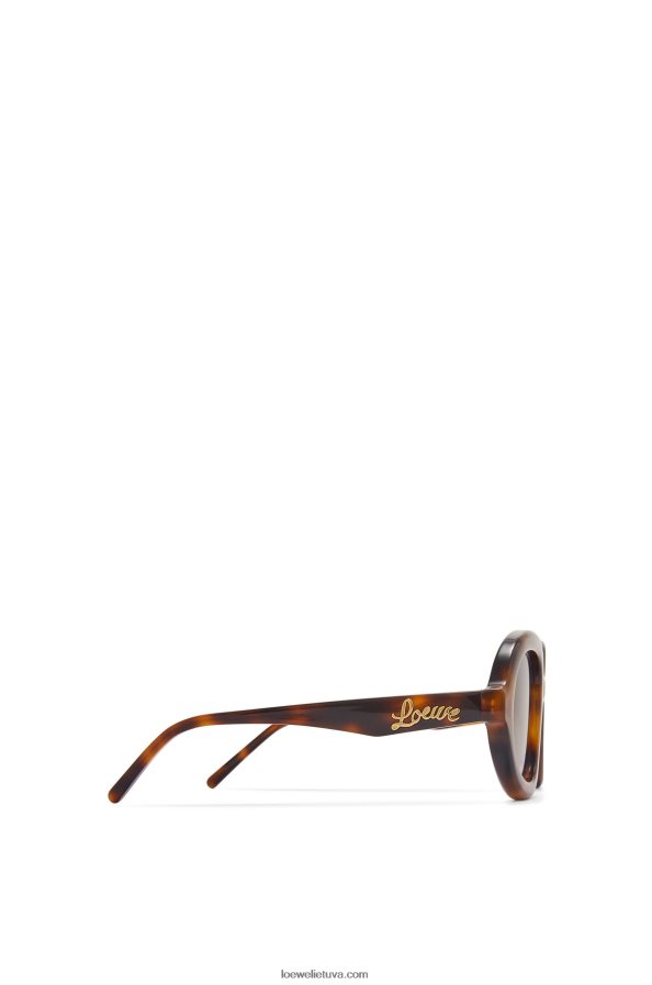 Loewe moterys acetato aviatoriaus akiniai nuo saulės havana BZ26XN1487