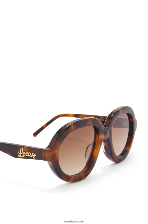 Loewe moterys acetato aviatoriaus akiniai nuo saulės havana BZ26XN1487