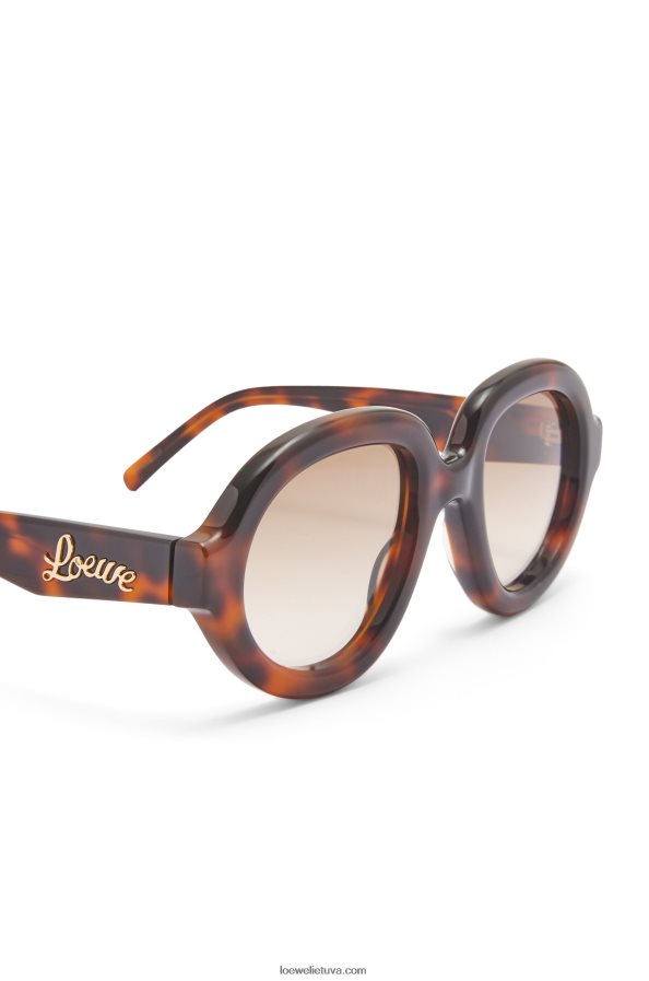 Loewe moterys acetato aviatoriaus akiniai nuo saulės havana BZ26XN1489
