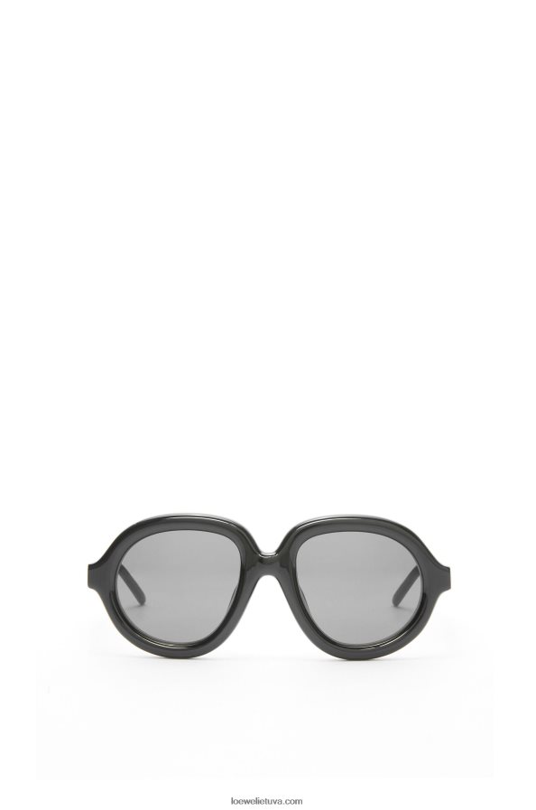 Loewe moterys acetato aviatoriaus akiniai nuo saulės juodas BZ26XN1485