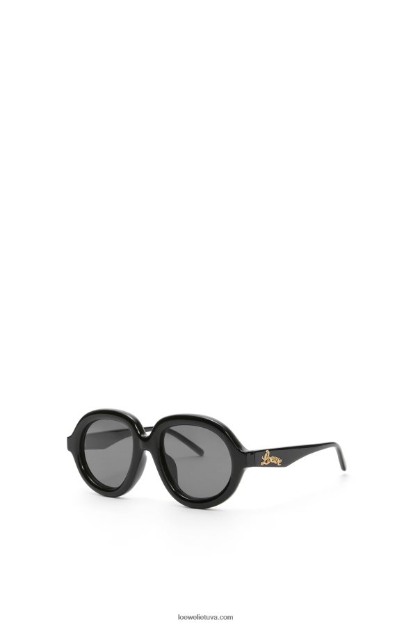 Loewe moterys acetato aviatoriaus akiniai nuo saulės juodas BZ26XN1485
