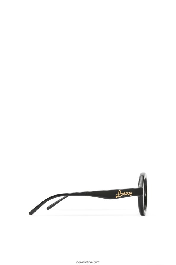 Loewe moterys acetato aviatoriaus akiniai nuo saulės juodas BZ26XN1485