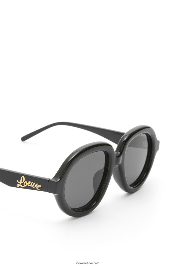 Loewe moterys acetato aviatoriaus akiniai nuo saulės juodas BZ26XN1485