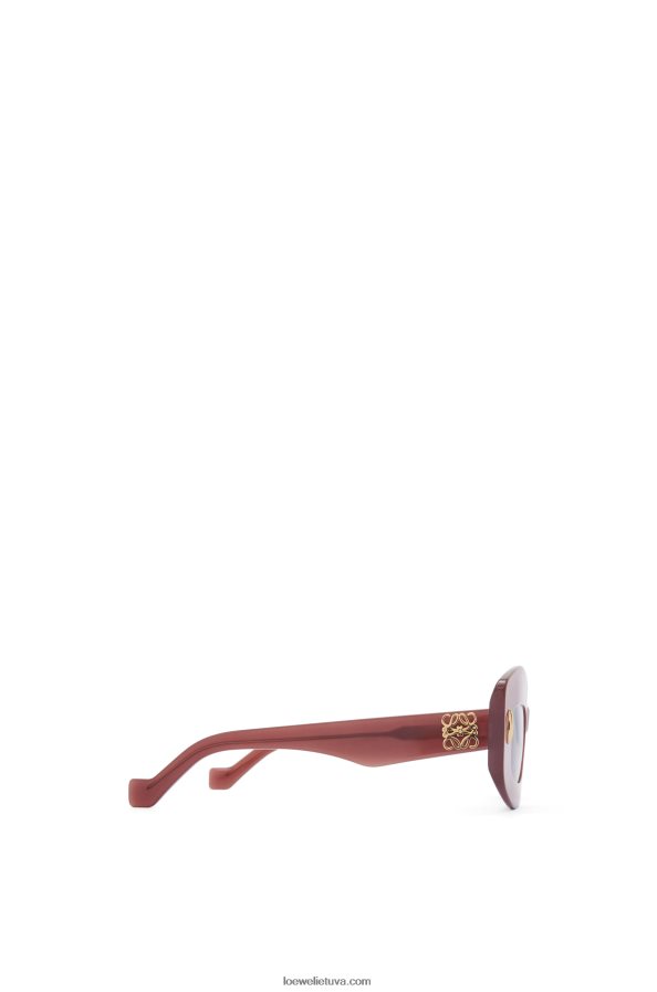 Loewe moterys acetato ekrano akiniai nuo saulės bordo BZ26XN1428