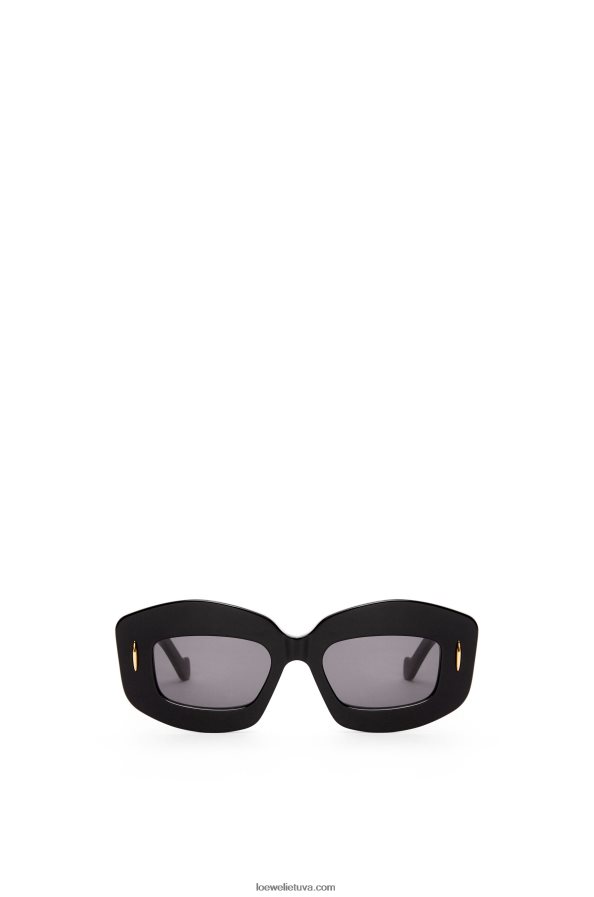 Loewe moterys acetato ekrano akiniai nuo saulės juodas BZ26XN1429