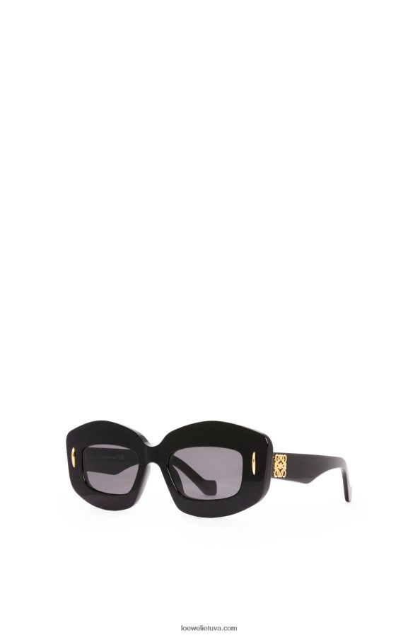 Loewe moterys acetato ekrano akiniai nuo saulės juodas BZ26XN1429