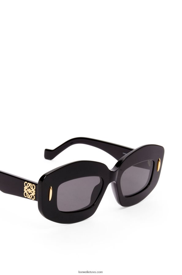 Loewe moterys acetato ekrano akiniai nuo saulės juodas BZ26XN1429