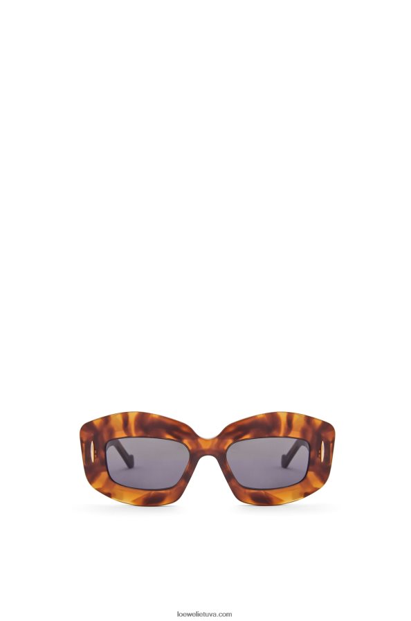 Loewe moterys acetato ekrano akiniai nuo saulės liepsnojanti havana BZ26XN1432