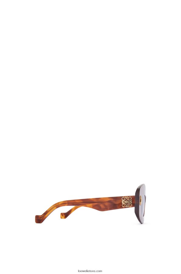 Loewe moterys acetato ekrano akiniai nuo saulės liepsnojanti havana BZ26XN1432