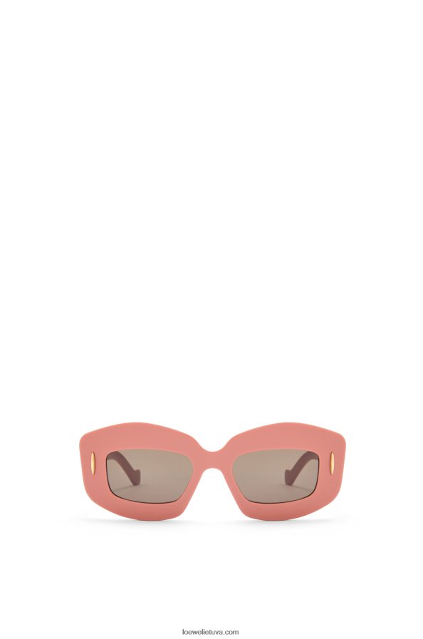 Loewe moterys acetato ekrano akiniai nuo saulės šviesiai rožinė BZ26XN1430