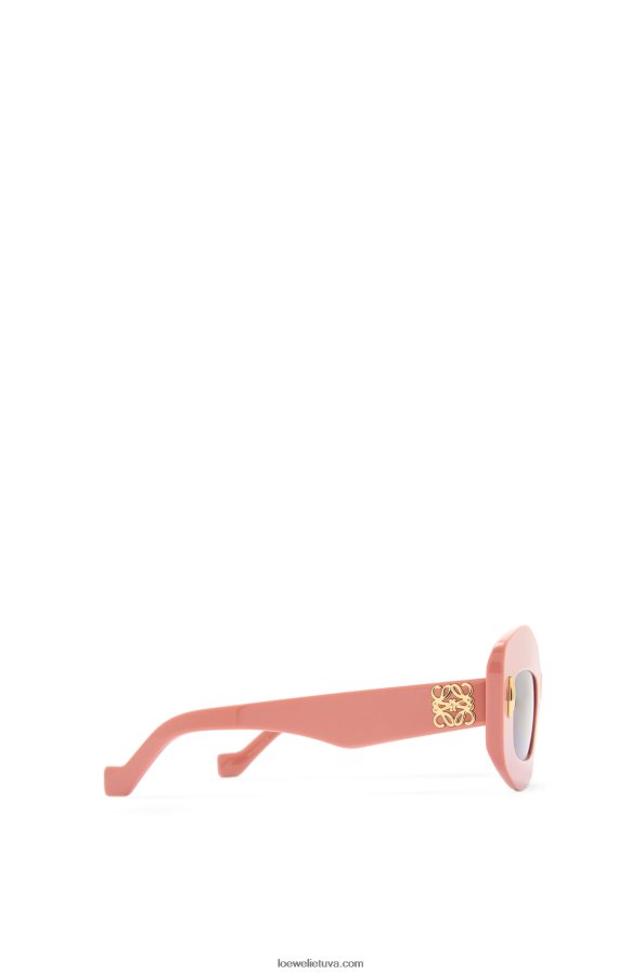 Loewe moterys acetato ekrano akiniai nuo saulės šviesiai rožinė BZ26XN1430