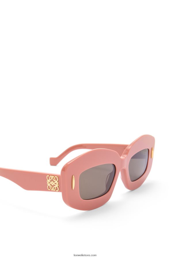 Loewe moterys acetato ekrano akiniai nuo saulės šviesiai rožinė BZ26XN1430