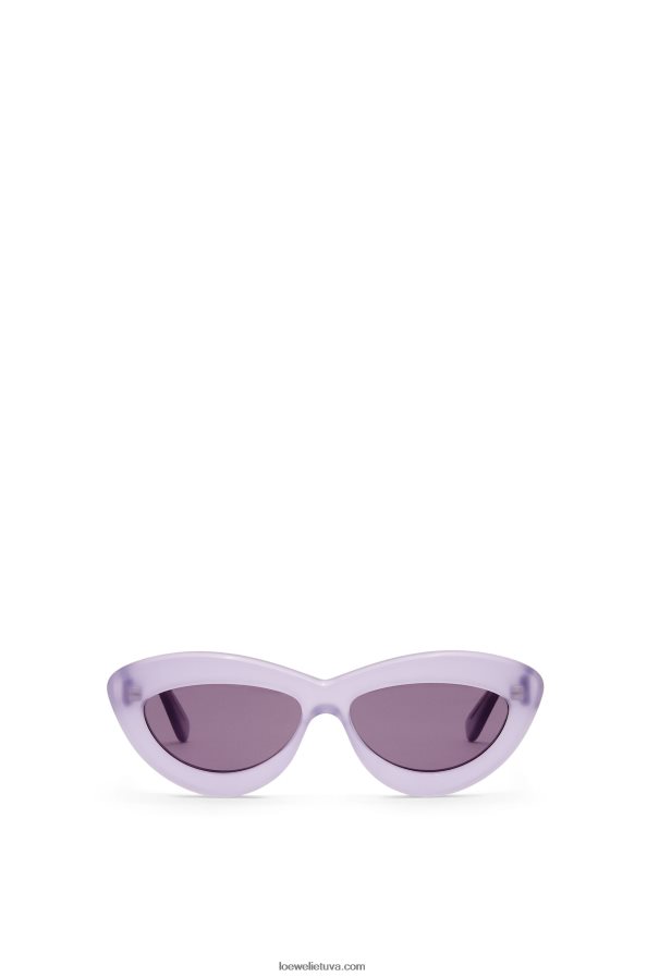 Loewe moterys acetato katės akių akiniai nuo saulės alyvinė BZ26XN1508