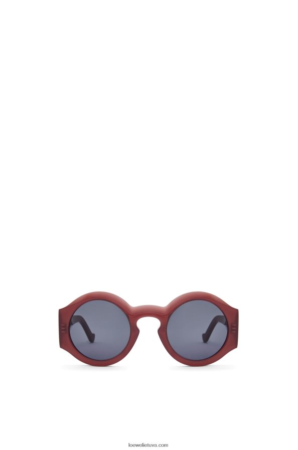 Loewe moterys lenkti akiniai nuo saulės acetato rūdys BZ26XN1442